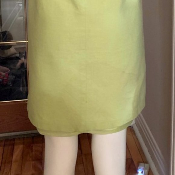 Robe vert pomme doublée. - Picture 5 of 6